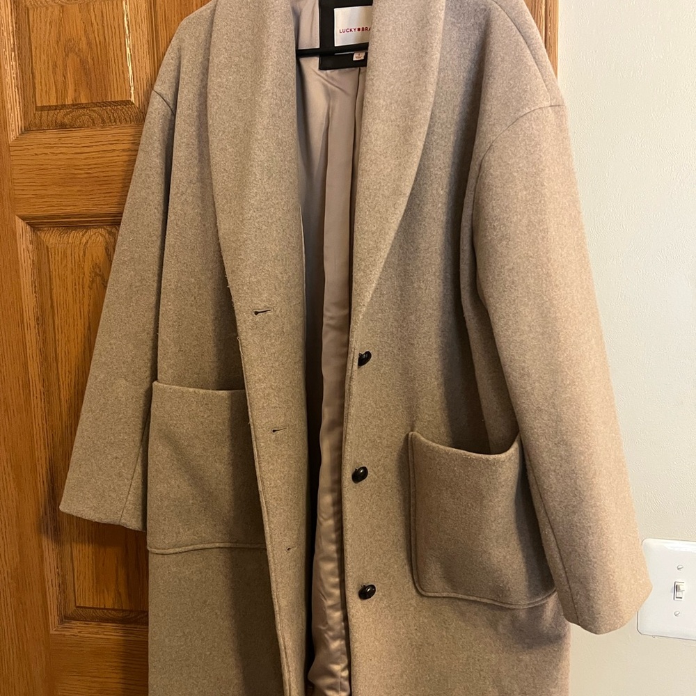 Lucky Brand women’s Beige Coat